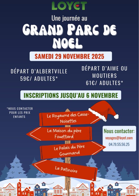 Journée au Grand Parc de Noel